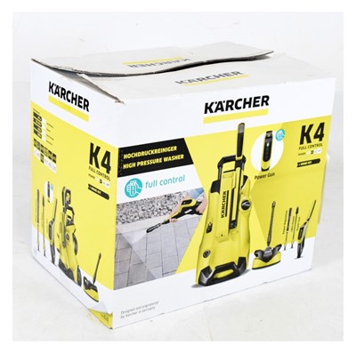 Lot 564 - Karcher 'K-4' High Pressure Washer, boxed