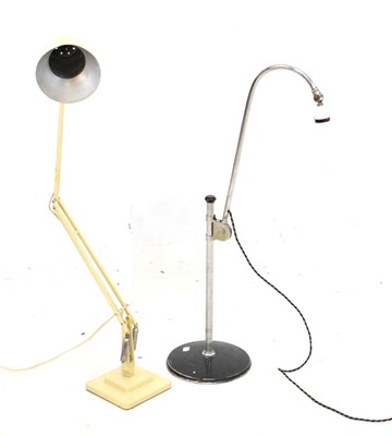 Lot 458 - Cream 'anglepoise' lamp, etc..