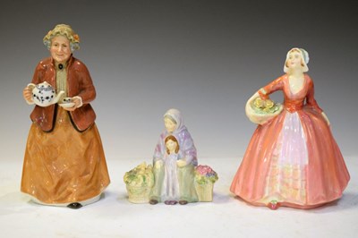 Lot 413 - Three Doulton figures