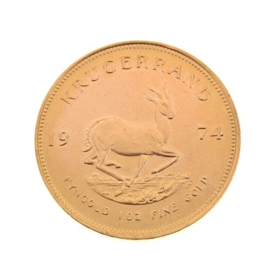 Lot 127 - Gold Coins - South African Gold Krugerrand, 1974