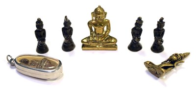 Lot 315 - Group of Indian votive figures