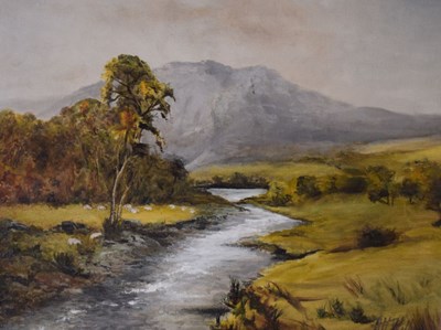 Lot 361 - Oil on Canvas Landscape