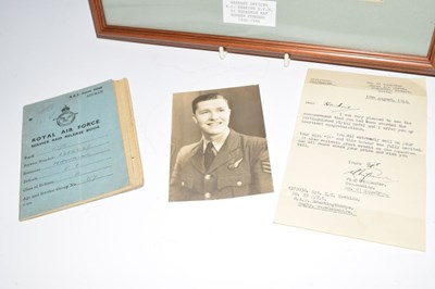 Lot 338 - Warrant Officer Ernest Charles Hawkins D.F.M. - 61 Squardron RAF