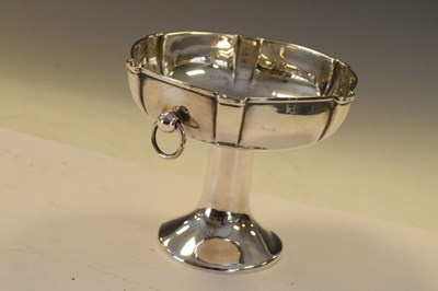Lot 133 - Edwardian silver pedestal bowl, Birmingham 1905