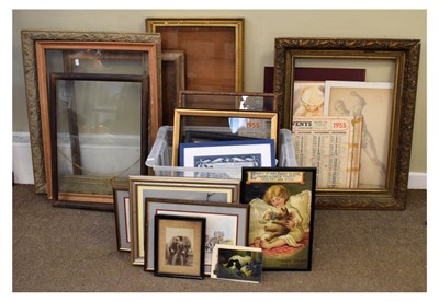 Lot 478 - Mixed group of pictures and picture frames