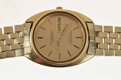 Lot 137 - Gentleman’s Omega Constellation Automatic gold-plated wristwatch