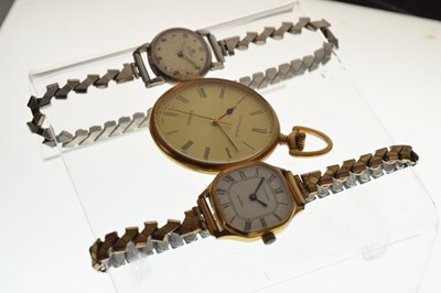 Lot 105 - Group of lady's watches, Omega etc