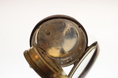 Lot 109 - Late 19th Century Silver pocket watch - 'La Trobe, College Green, Bristol'