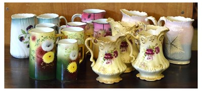 Lot 461 - Five graduated sets of jugs