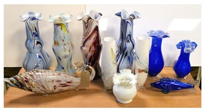 Lot 453 - Assorted Venetian glass, etc..