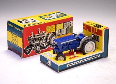 Lot 279 - Britains No. 9527 Ford Super Major 5000 tractor, with original card sliding tray box