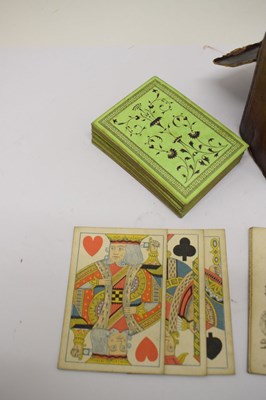 Lot 149 - Victorian double pack of playing cards, De La Rue & Co