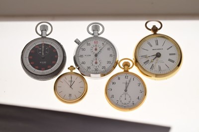 Lot 108 - Five various pocket/strap watches