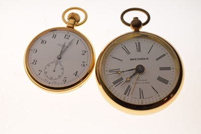 Lot 108 - Five various pocket/strap watches