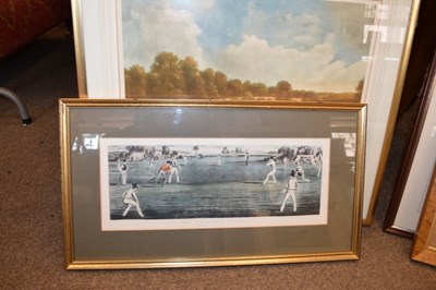 Lot 704 - Three cricket prints
