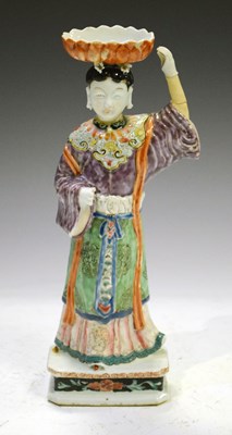 Lot 348 - 19th Century Chinese porcelain figure