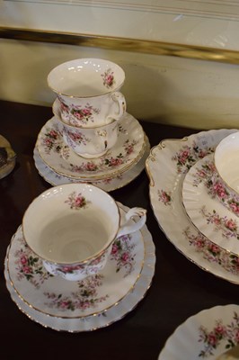 Lot 746 - Royal Albert 'Lavender Rose' tea set
