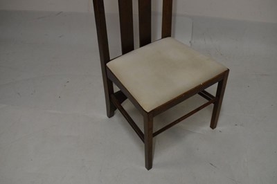 Lot 419 - Charles Rennie Macintosh-style chair