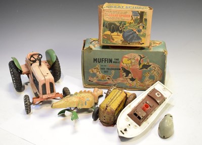 Lot 421 - Group of Triang-Minic toys and Muffin The Mule