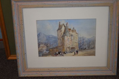 Lot 677 - Quantity of framed watercolours, together with a photographic print