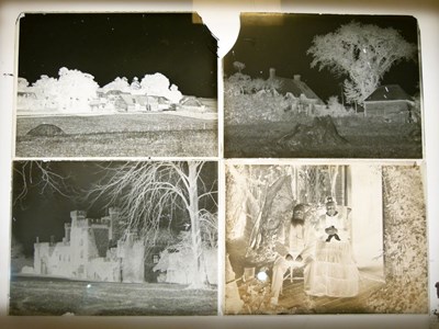 Lot 244 - Collection of Victorian and later glass slides