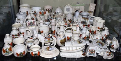 Lot 479 - Quantity of crested ware china