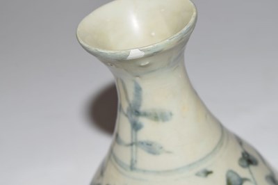 Lot 527 - Nanking cargo cup and saucer and a Chinese provincial vase