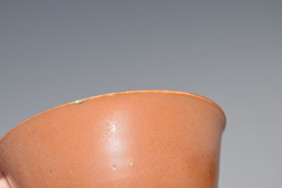 Lot 527 - Nanking cargo cup and saucer and a Chinese provincial vase