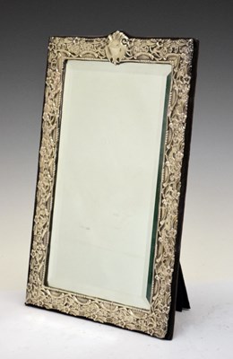 Lot 203 - Elizabeth II silver easel mirror