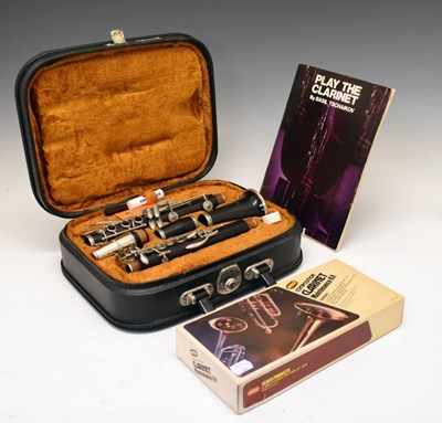 Lot 291 - Cased Boosey & Hawkes 'The Edgware' clarinet and maintenance kit
