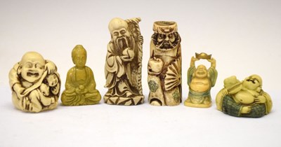 Lot 272 - Group of netsuke, etc (6)