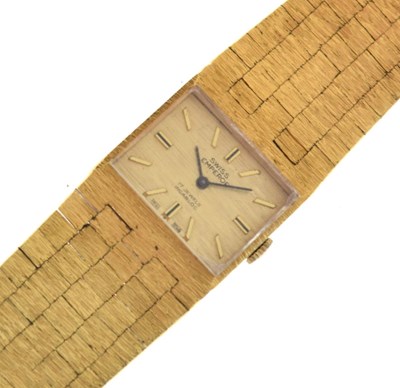 Lot 102 - Swiss Emperor gold plated watch