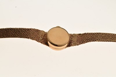 Lot 101 - Omega - Lady's 9ct gold automatic wristwatch