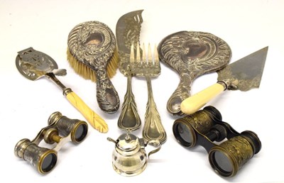 Lot 269 - Various plated and silver-mounted items,, etc