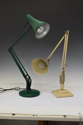 Lot 243 - Two anglepoise lamps