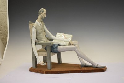 Lot 425 - Lladro porcelain figure -  'Don Quixote' 1030