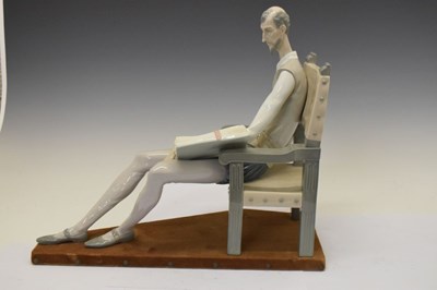 Lot 425 - Lladro porcelain figure -  'Don Quixote' 1030