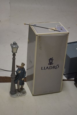 Lot 428 - Lladro porcelain figure - 'Lamplighter', 5205