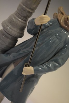 Lot 428 - Lladro porcelain figure - 'Lamplighter', 5205