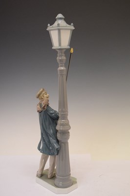 Lot 428 - Lladro porcelain figure - 'Lamplighter', 5205