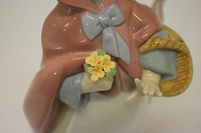 Lot 430 - Lladro porcelain Privilege Gold figure -  'Little Red Riding Hood', 8350