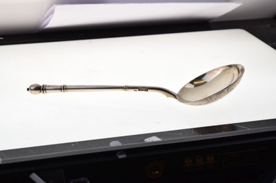 Lot 191 - Late 20th Century '84' standard silver Russian spoon