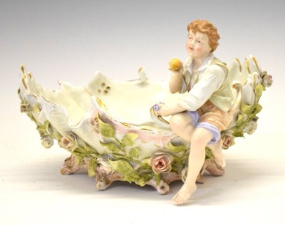 Lot 352 - Late 19th Century Schierholz & Sohn porcelain figural centrepiece