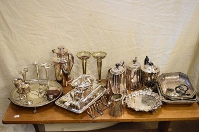 Lot 740 - Quantity of Various silver plated items