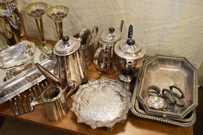 Lot 740 - Quantity of Various silver plated items
