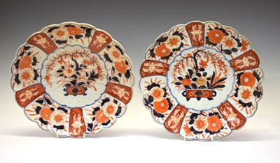 Lot 499 - Pair of Japanese Imari dishes