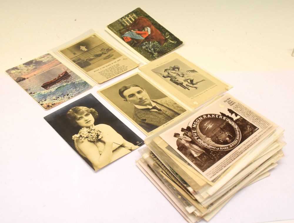Lot 225 - Quantity of 20th Century postcards including greetings album etc