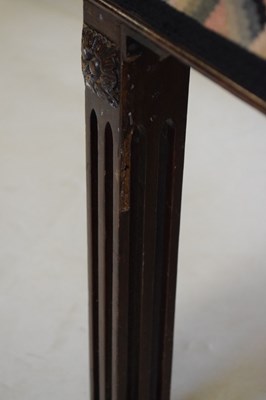 Lot 687 - Chippendale Revival stool