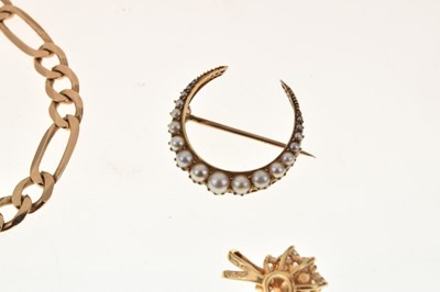 Lot 28 - Small quantity of jewellery comprising
