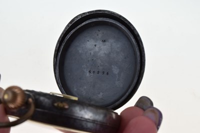 Lot 155 - Early 20th Century gunmetal pocket watch stopwatch